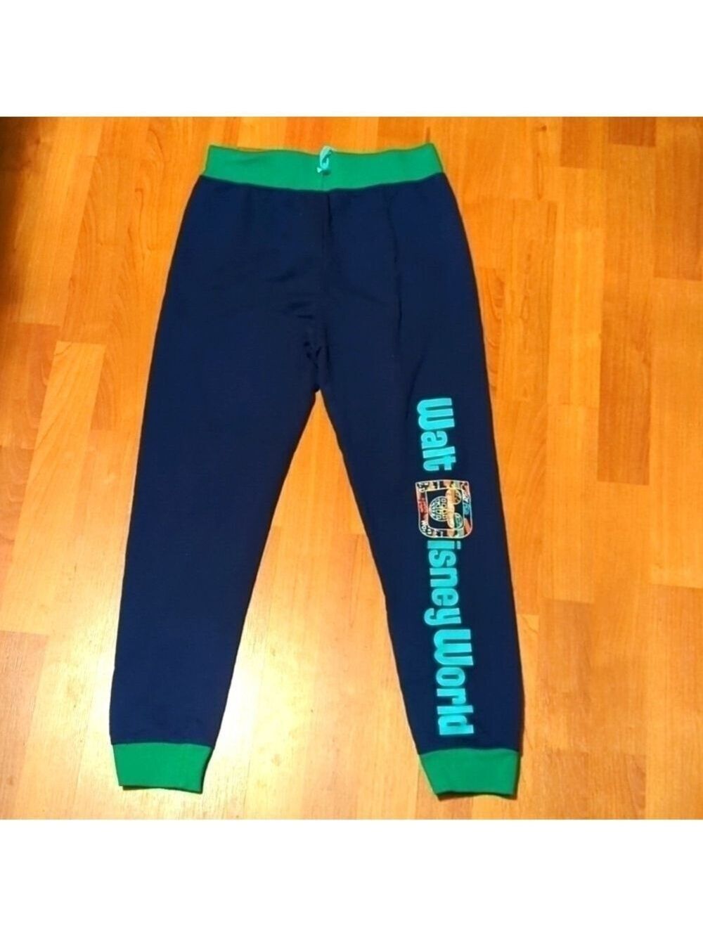 Juniors Large Walt Disney World Lounge Sweatpants Cheer Teens
